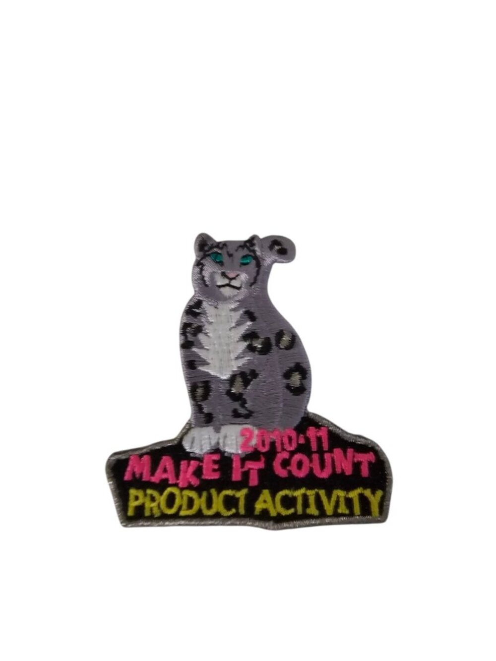 Girl Scouting 2010-2011 Make it Count Product Activity Sale Fun Patches Scouts